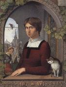 Friedrich overbeck Portrait of the Painter Franz Pforr oil painting picture wholesale